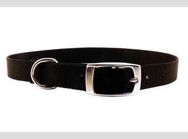 Pet - Dog Nylon Collar 20mm X 55cm - Black